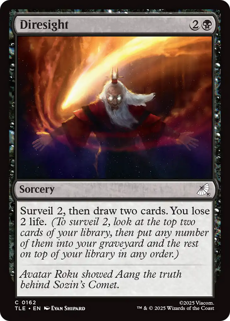 Visão Funesta / Diresight - Magic: The Gathering - MoxLand