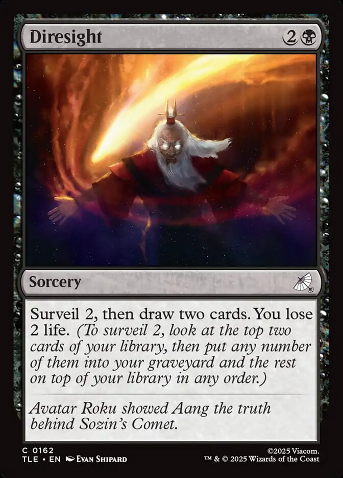 Visão Funesta / Diresight - Magic: The Gathering - MoxLand