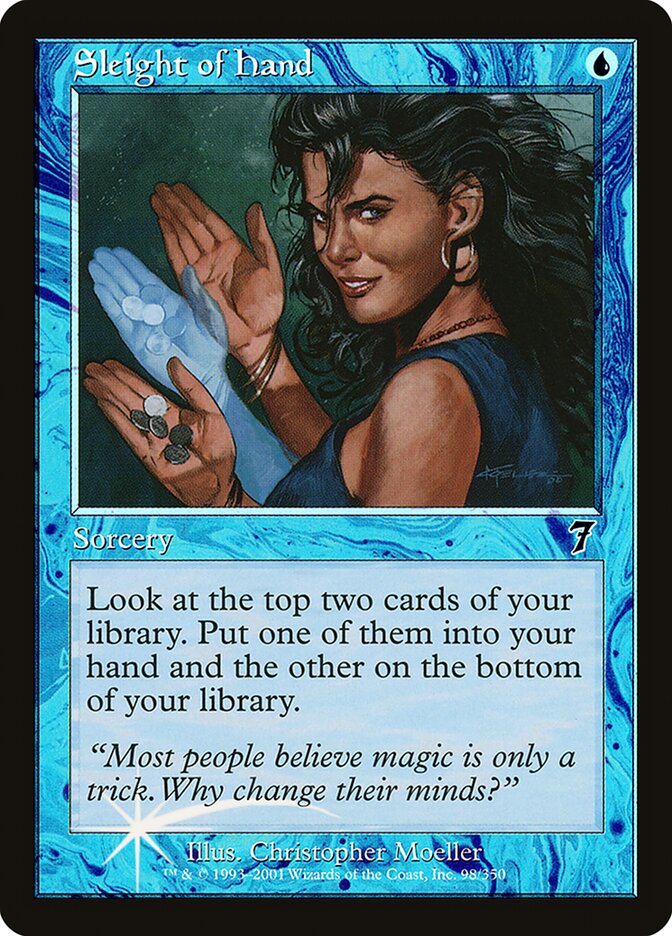 Truque de Mãos / Sleight of Hand - Magic: The Gathering - MoxLand