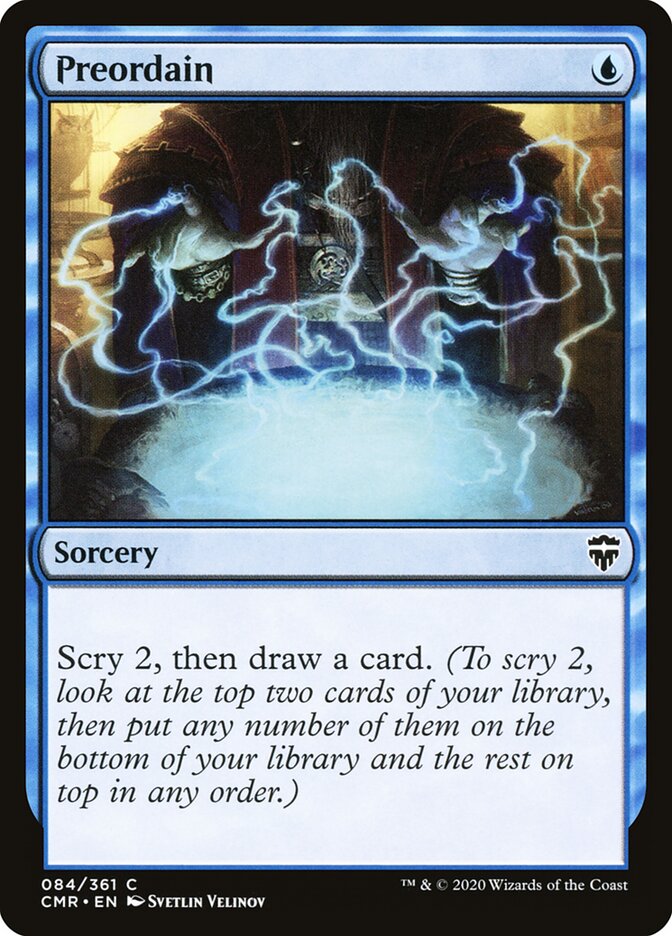 Preordenar / Preordain - Magic: The Gathering - MoxLand