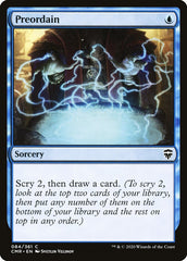 Preordenar / Preordain - Magic: The Gathering - MoxLand