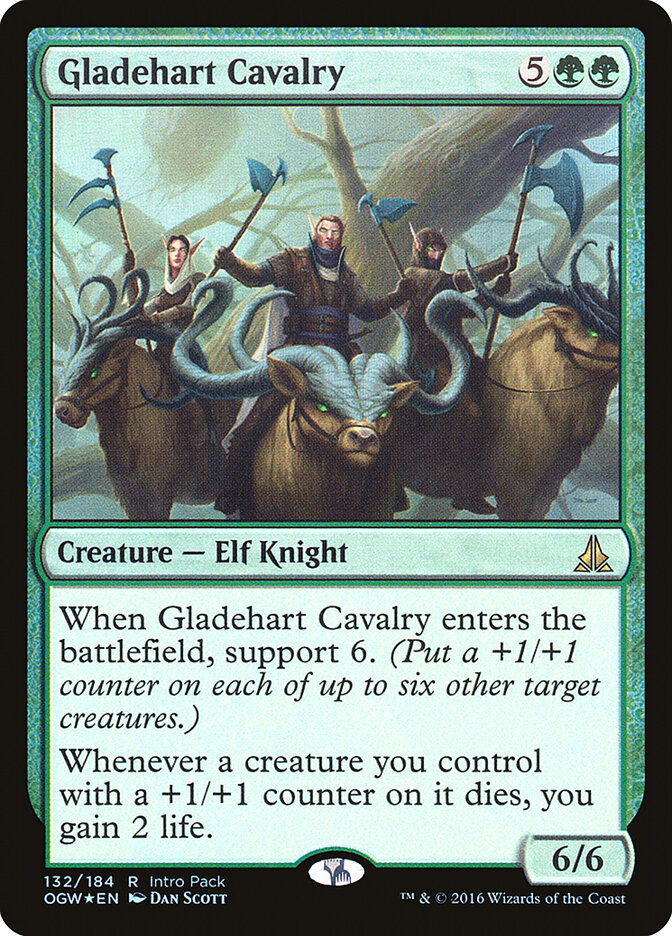 Cavalaria de Cervos-de-clareira / Gladehart Cavalry - Magic: The Gathering - MoxLand