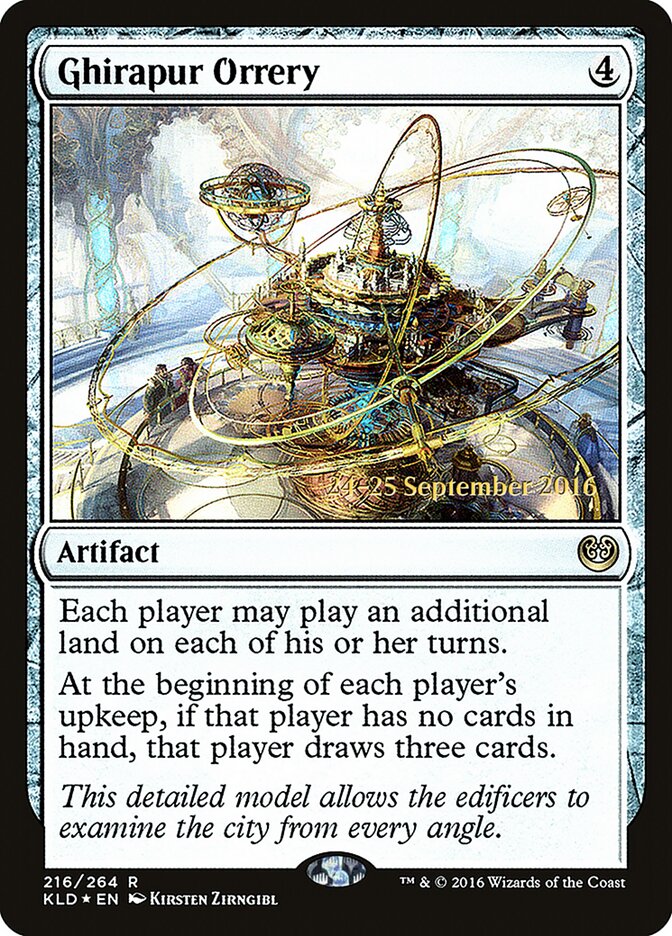 Planetário de Ghirapur / Ghirapur Orrery - Magic: The Gathering - MoxLand
