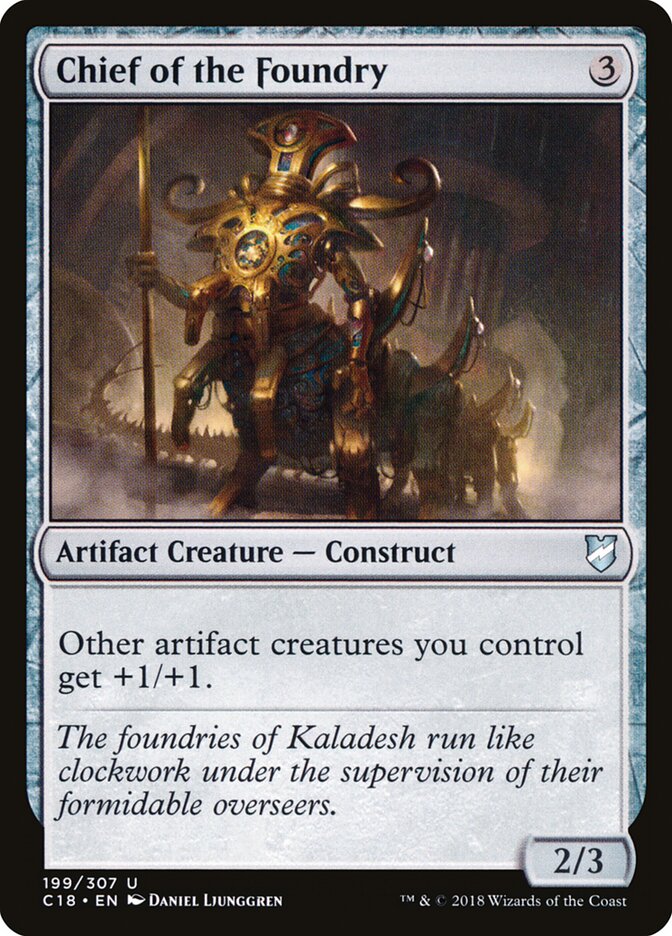 Chefe da Fundição / Chief of the Foundry - Magic: The Gathering - MoxLand