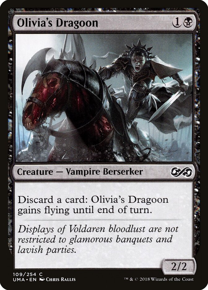 Dragão de Olivia / Olivia's Dragoon - Magic: The Gathering - MoxLand