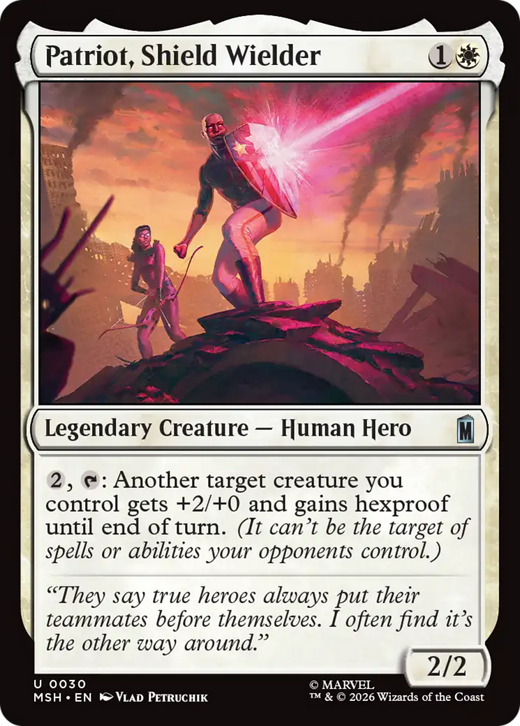 Patriot, Shield Wielder - Magic: The Gathering - MoxLand