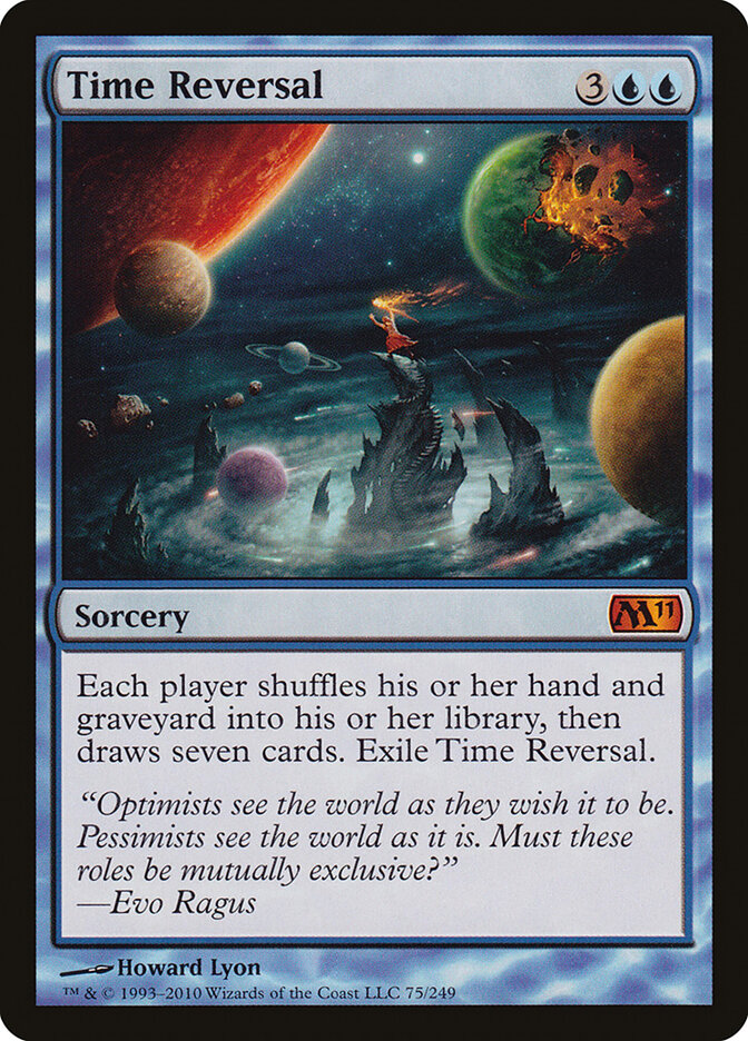 Reversão Temporal / Time Reversal - Magic: The Gathering - MoxLand