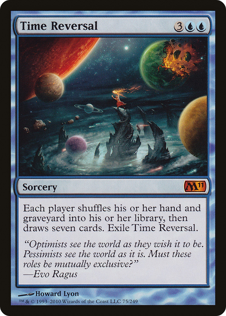 Reversão Temporal / Time Reversal - Magic: The Gathering - MoxLand