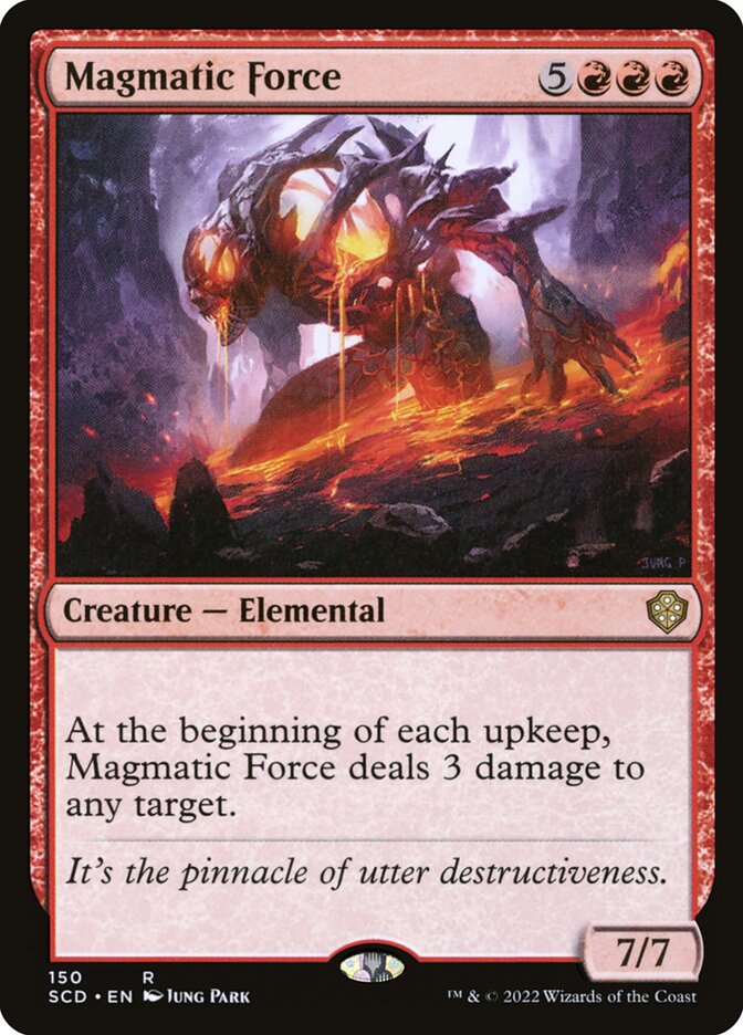 Força Magmática / Magmatic Force - Magic: The Gathering - MoxLand