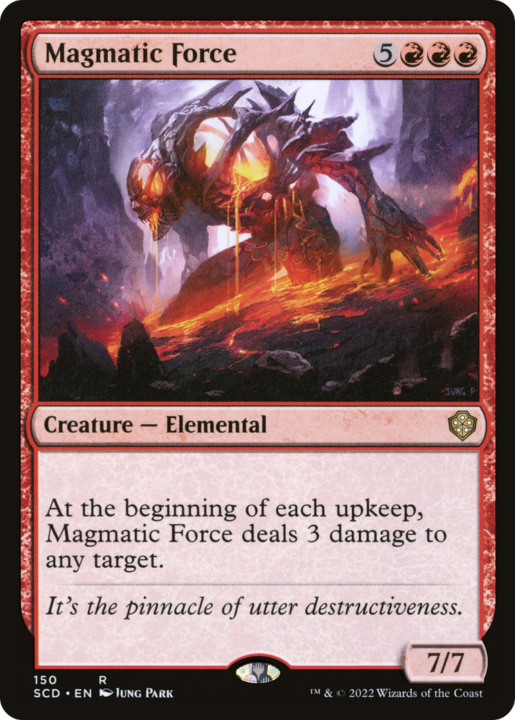 Força Magmática / Magmatic Force - Magic: The Gathering - MoxLand