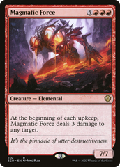 Força Magmática / Magmatic Force - Magic: The Gathering - MoxLand