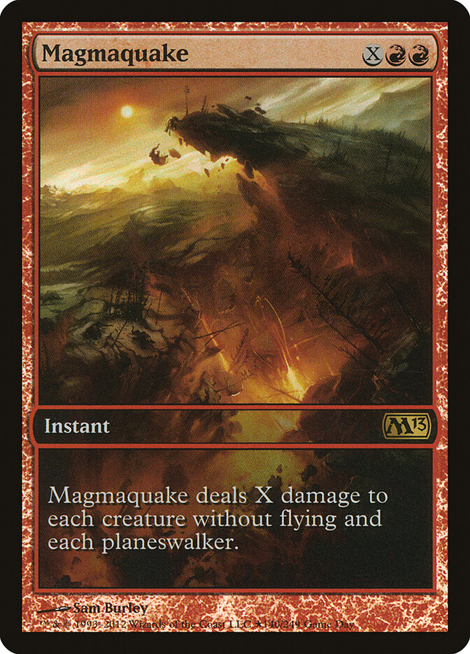 Magmamoto / Magmaquake - Magic: The Gathering - MoxLand
