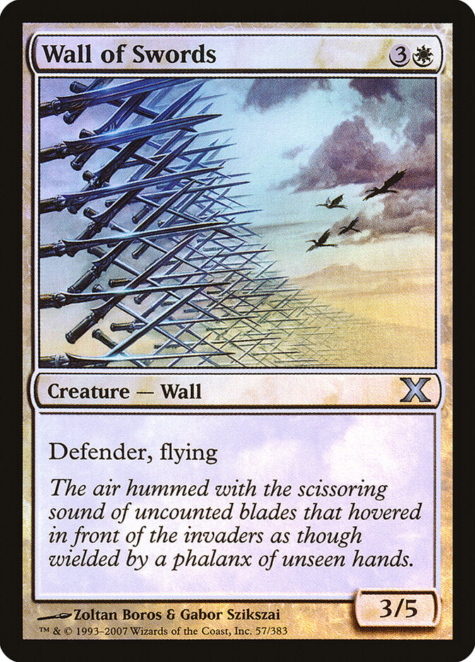 Barreira de Espadas / Wall of Swords - Magic: The Gathering - MoxLand