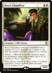 Chofer do Chefe / Boss's Chauffeur - Magic: The Gathering - MoxLand