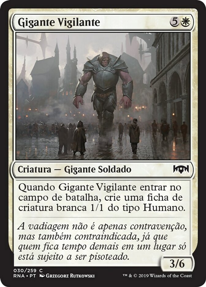 Gigante Vigilante / Watchful Giant - Magic: The Gathering - MoxLand