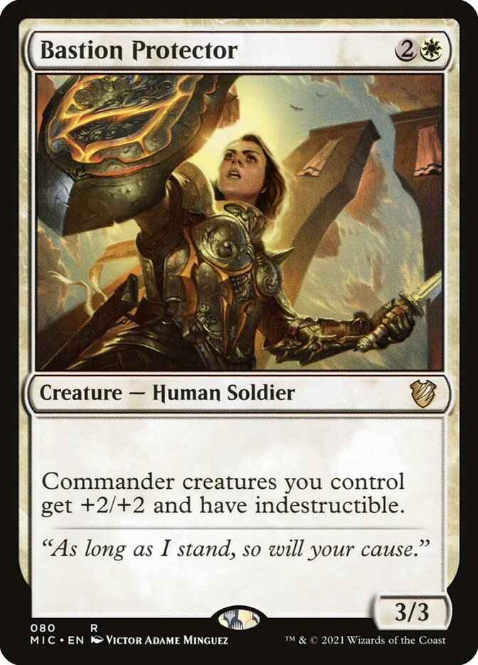 Protetora do Bastião / Bastion Protector - Magic: The Gathering - MoxLand