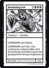 Everlasting Lich - Magic: The Gathering - MoxLand