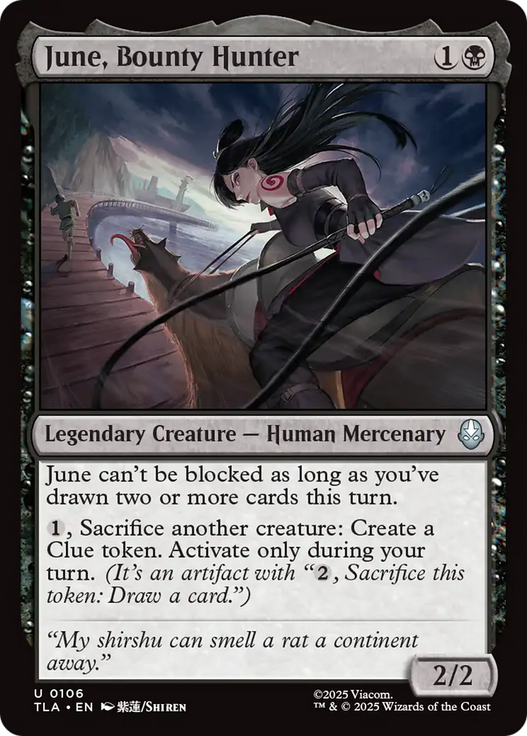 June, Caçadora de Recompensas / June, Bounty Hunter - Magic: The Gathering - MoxLand