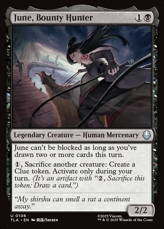 June, Caçadora de Recompensas / June, Bounty Hunter - Magic: The Gathering - MoxLand