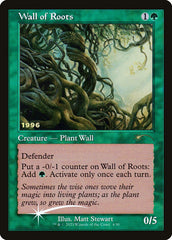 Barreira de Raízes / Wall of Roots - Magic: The Gathering - MoxLand