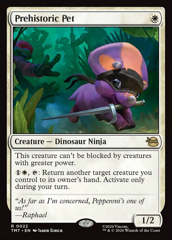 Prehistoric Pet - Magic: The Gathering - MoxLand