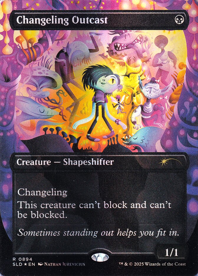 Pária Morfoloide / Changeling Outcast - Magic: The Gathering - MoxLand