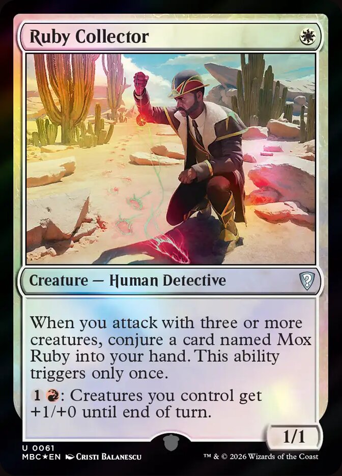 Ruby Collector - Magic: The Gathering - MoxLand