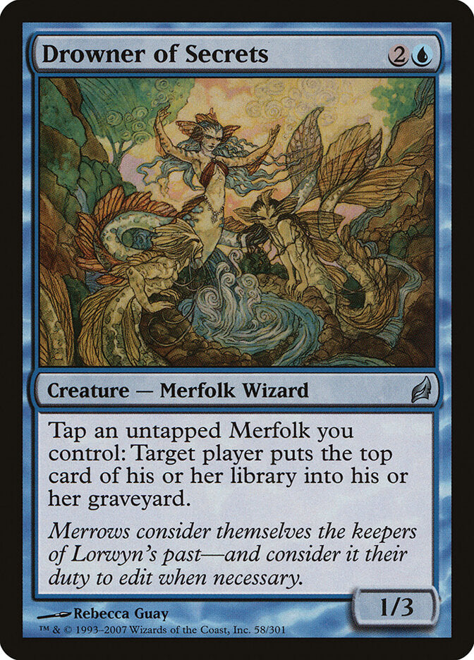 Afogador de Segredos / Drowner of Secrets - Magic: The Gathering - MoxLand
