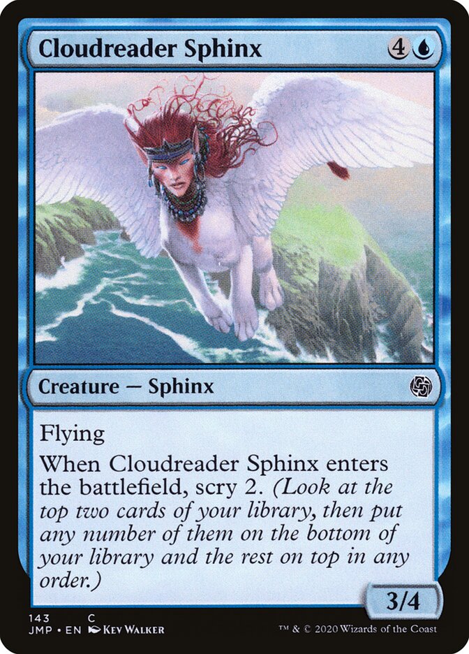 Esfinge Leitora de Nuvens / Cloudreader Sphinx - Magic: The Gathering - MoxLand