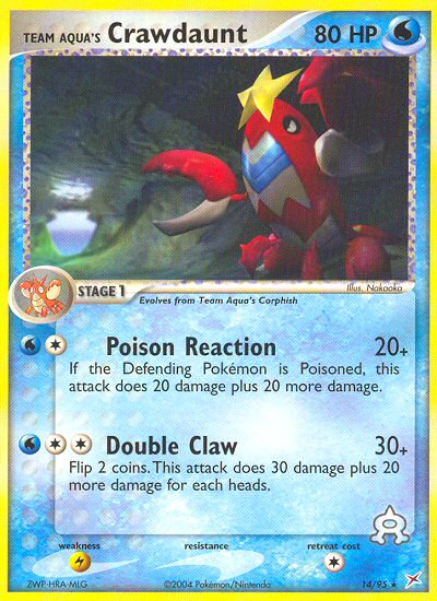 Team Aqua's Crawdaunt - MoxLand - MoxLand