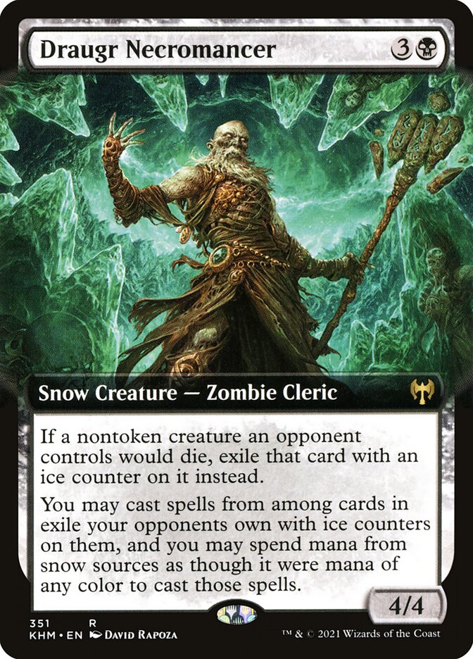 Necromante Draugr / Draugr Necromancer - Magic: The Gathering - MoxLand