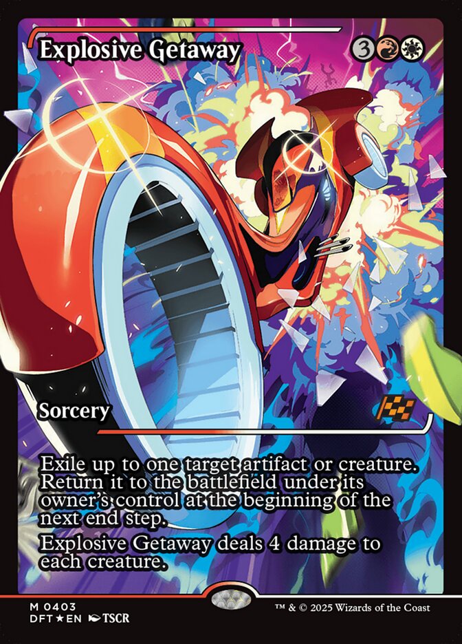 Fuga Explosiva / Explosive Getaway - Magic: The Gathering - MoxLand