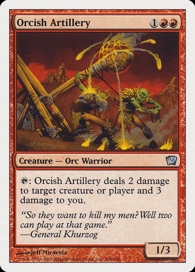 Artilharia Órquica / Orcish Artillery - Magic: The Gathering - MoxLand