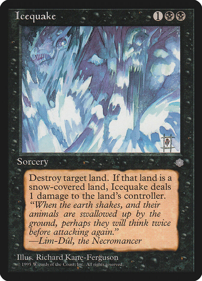 Sismo Glacial / Icequake - Magic: The Gathering - MoxLand