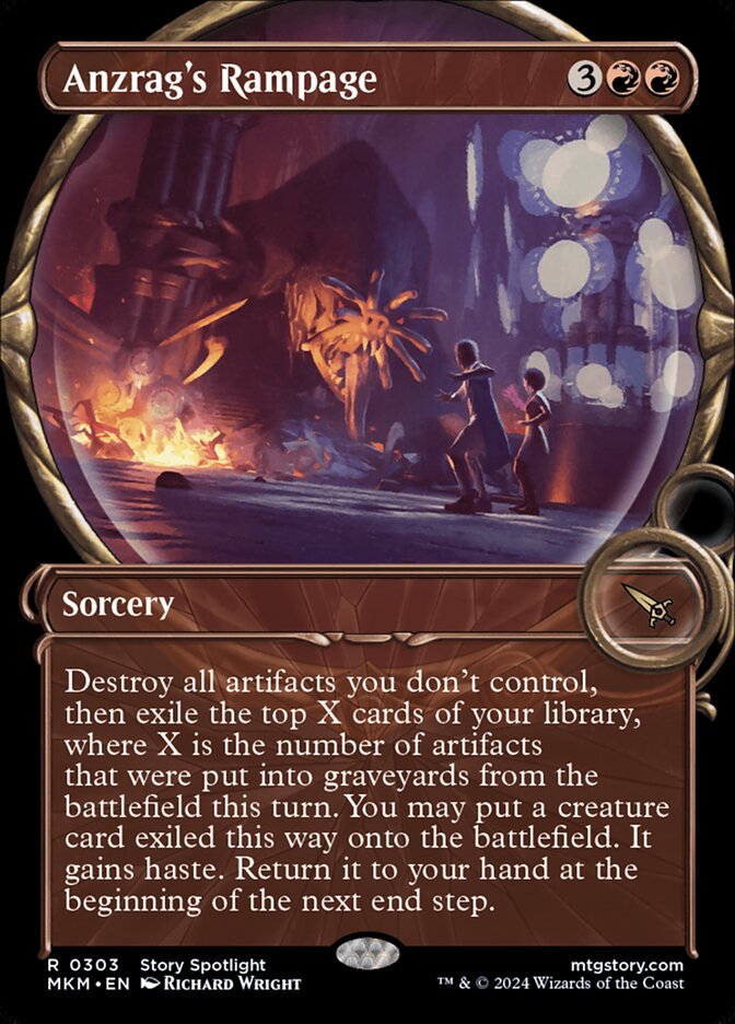 Fúria de Anzrag / Anzrag's Rampage - Magic: The Gathering - MoxLand