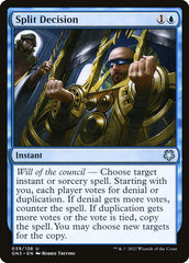 Split Decision - Magic: The Gathering - MoxLand