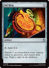 Anel Solar / Sol Ring - Magic: The Gathering - MoxLand