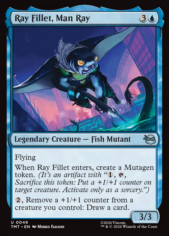 Ray Fillet, Man Ray - Magic: The Gathering - MoxLand