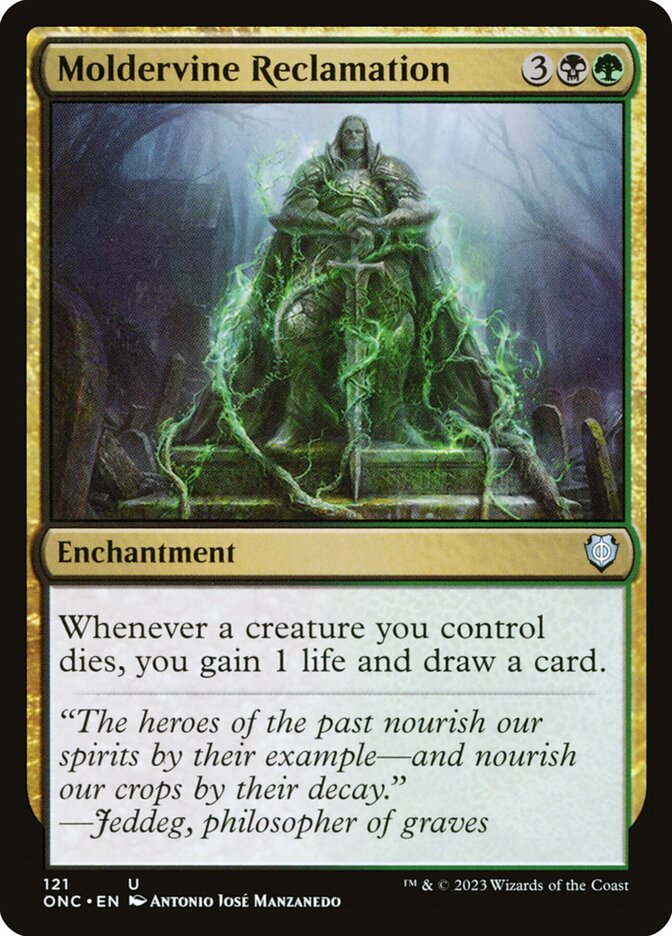 Recuperação das Gavinhas Bolorentas / Moldervine Reclamation - Magic: The Gathering - MoxLand