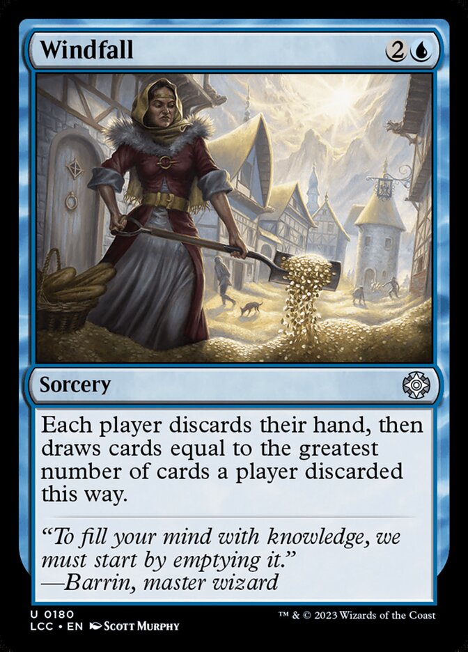 Sorte Inesperada / Windfall - Magic: The Gathering - MoxLand