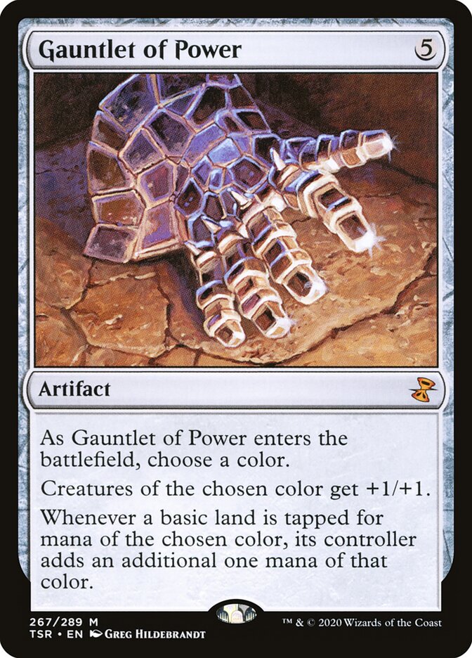 Manoplas do Poder / Gauntlet of Power - Magic: The Gathering - MoxLand