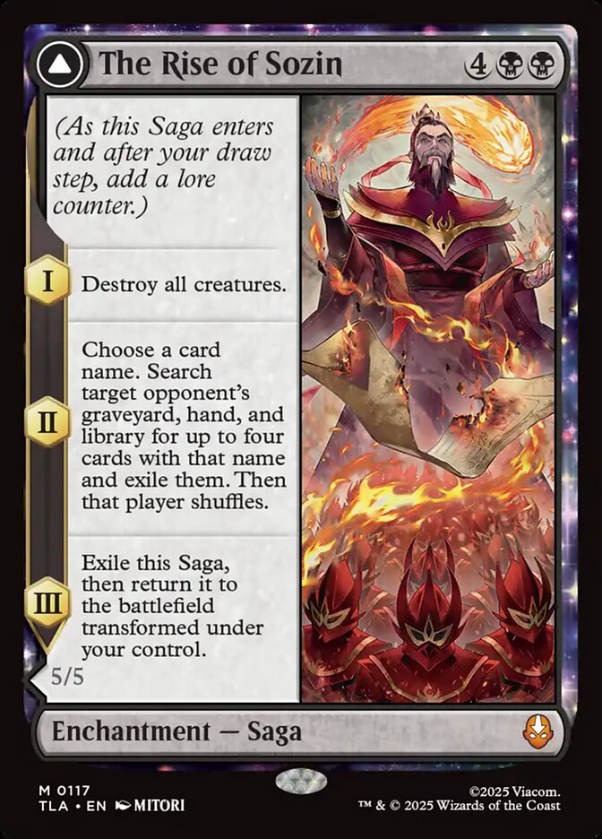 A Ascensão de Sozin / The Rise of Sozin - Magic: The Gathering - MoxLand
