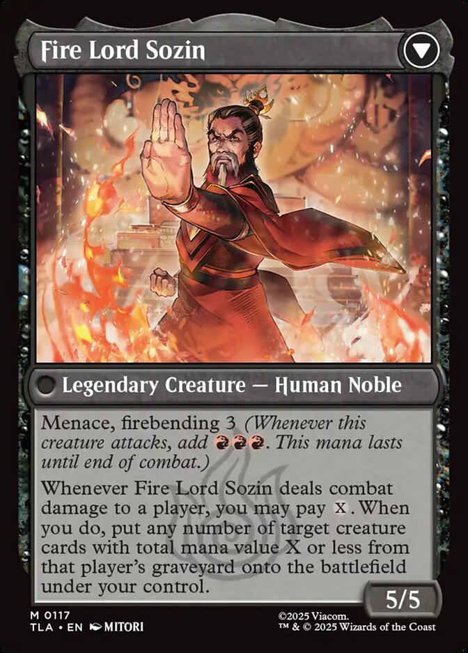 A Ascensão de Sozin / The Rise of Sozin - Magic: The Gathering - MoxLand