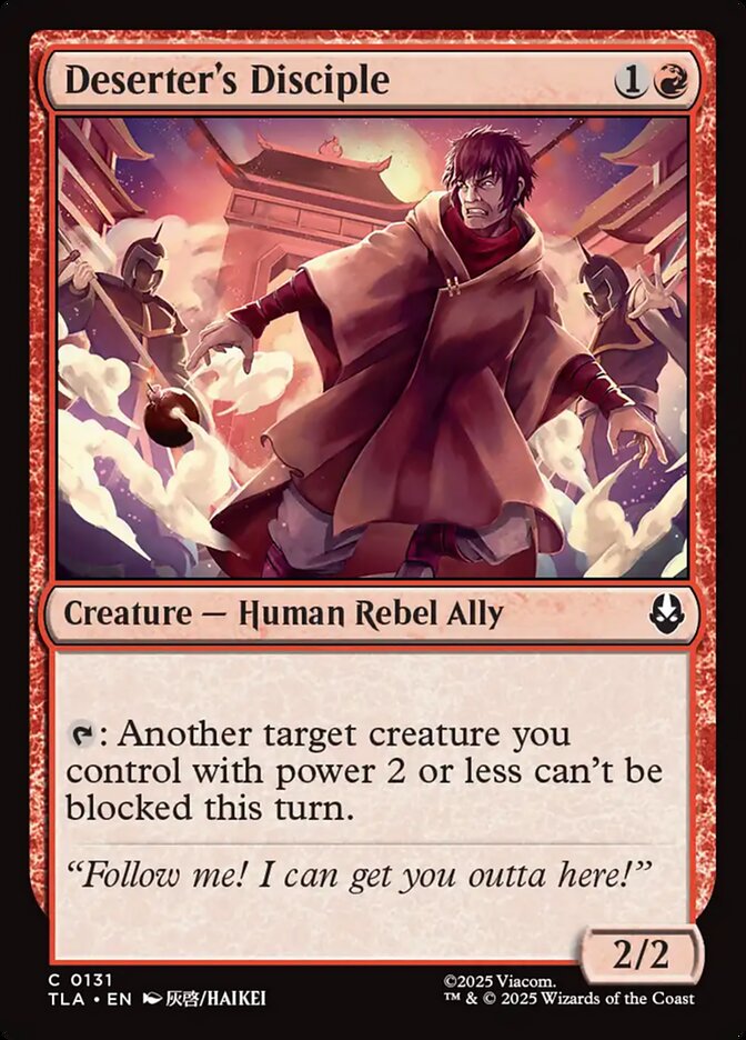 Discípulo do Desertor / Deserter's Disciple - Magic: The Gathering - MoxLand