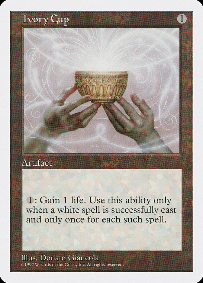 Cálice de Marfim / Ivory Cup - Magic: The Gathering - MoxLand