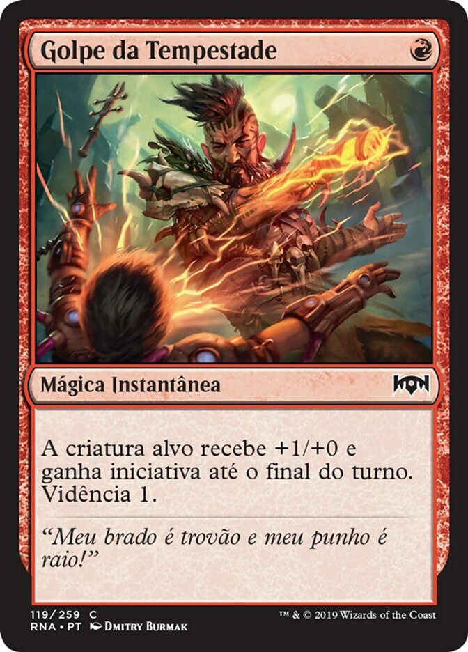 Golpe da Tempestade / Storm Strike - Magic: The Gathering - MoxLand