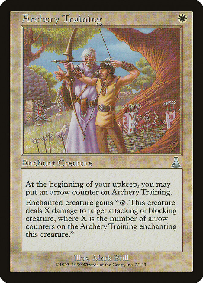 Treinamento de Arqueiro / Archery Training - Magic: The Gathering - MoxLand