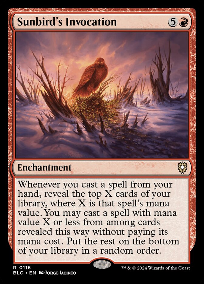 Invocação do Pássaro Solar / Sunbird's Invocation - Magic: The Gathering - MoxLand
