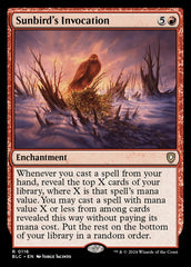 Invocação do Pássaro Solar / Sunbird's Invocation - Magic: The Gathering - MoxLand
