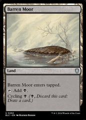 Charneca Estéril / Barren Moor - Magic: The Gathering - MoxLand